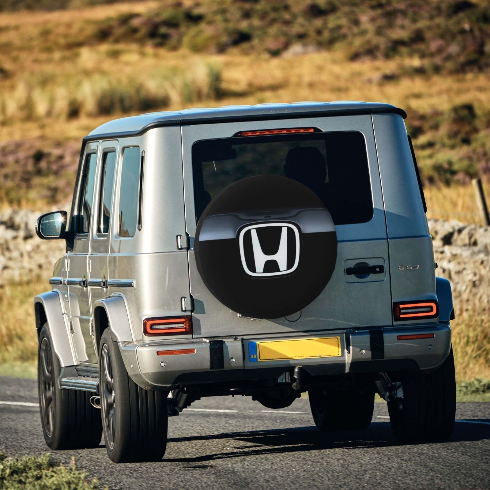 For Honda 15 inch Car Spare Tire Cover Soft Wheel Bag Heavy Duty Black