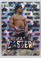 2024 Upper Deck Allure AEW AEW Logo 180/199 Max Caster #58 0nr3