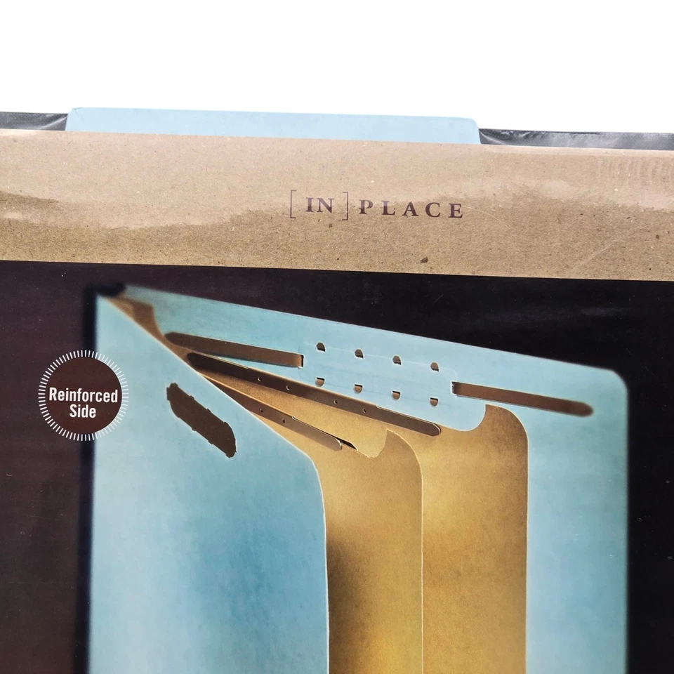 Nip Sealed OfficeMax 5 Count Legal Size Folder Blue 2 Dividers - Image 3 of 4