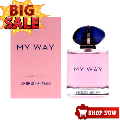 #ad My Way Giorgio Armani PARFUM Women 90ml 3oz Perfume Spray New in Sealed Box $36.00