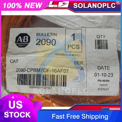 AB Kinetix 2090-CPBM7DF-16AF07 Servo Power Cable Flexing Application US Free Tax