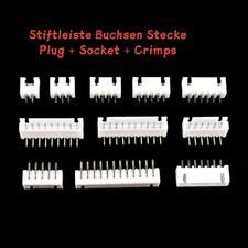 JST XH 2.54mm Stiftleiste Buchsen Stecker Mal...