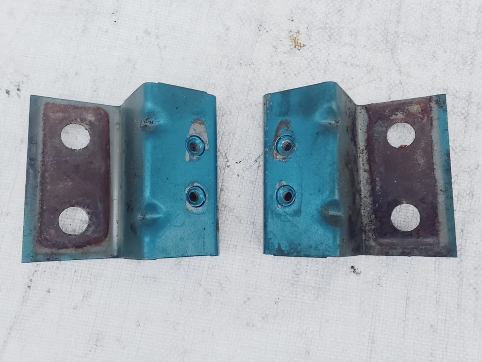 Петли на лобовое стекло 87-95 YJ Jeep Wrangler нижняя дверная петля кронштейн задняя пластина - Изображение 4 из 4