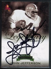 2008 Press Pass Legends John Jefferson #LL-JJLegendary Legacy Auto  /372