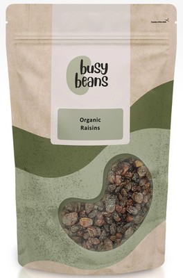 Bio sonnengetrocknete Rosinen - biozertifiziert - von Busy Beans Bio (1kg)