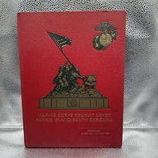 Marine Corps Recruit Yearbook Parris Island S. Carolina Platoon Series 1060 1990