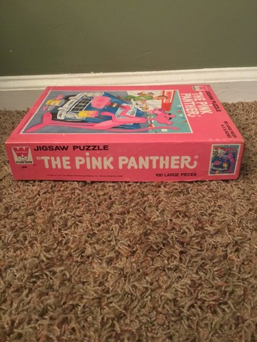 Vintage 1974 Whitman The Pink Panther 100 Piece Puzzle Complete - Picture 7 of 7