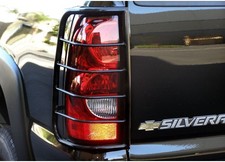 Steelcraft 30210 For 99-07 Gm Silveradosierra Black Tail Light Guard