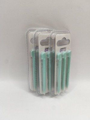 9x Eingabestifte für Nintendo DS Lite DSi Spielekonsole Türkis Mint - NEU