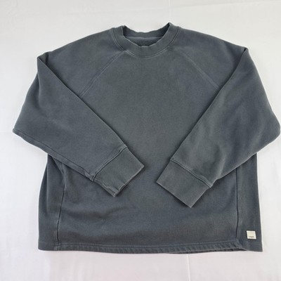 Vuori Restore Sweatshirt Womens Medium Gray Oversized Fleece Crewneck Pullover