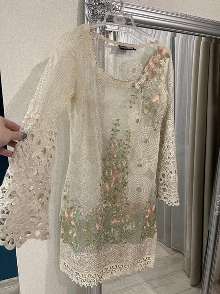 Women Luda Bash Creations Shirt Beige 36 / S / 44