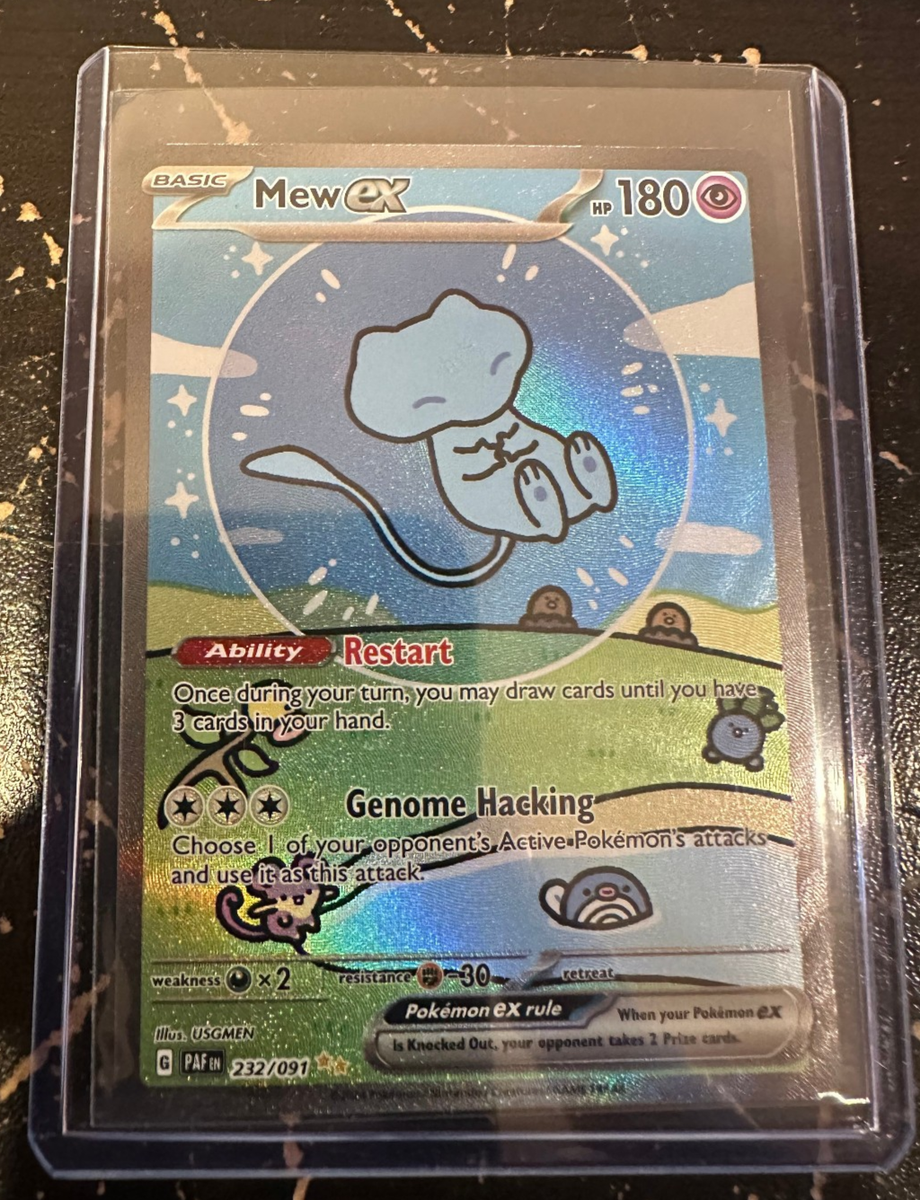 A*a様 Pokémon Bubble Mew ex 232/091Holo P N-MINT! Bubble Mew ex (232/091) Paldean Fates Special Illustration