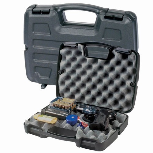 (6) Estuches para pistola Plano 10-10137 resistentes negros de un solo alcance con revestimiento de espuma - Imagen 3 de 5