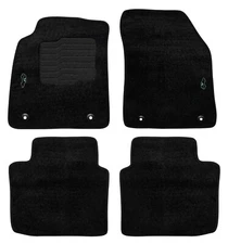 Carpet Floor Mats For 2014 to 2020 Chevrolet Impala Front and Rear Black ecoMats