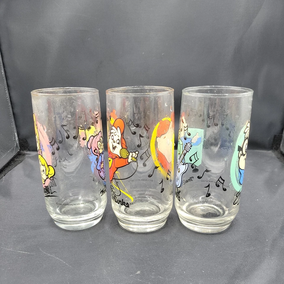 Лот из 3 Alvin, Simon бурундуков и чипеток очки 6» 1985 коллекционеров  - Изображение 4 из 4