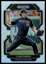 2022 Panini Prizm Draft Picks #PDP166 Liam Simon Silver