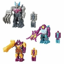 Transformers Power Of The Primes Prime Master Set of 3 Octopunch Bludgeon...