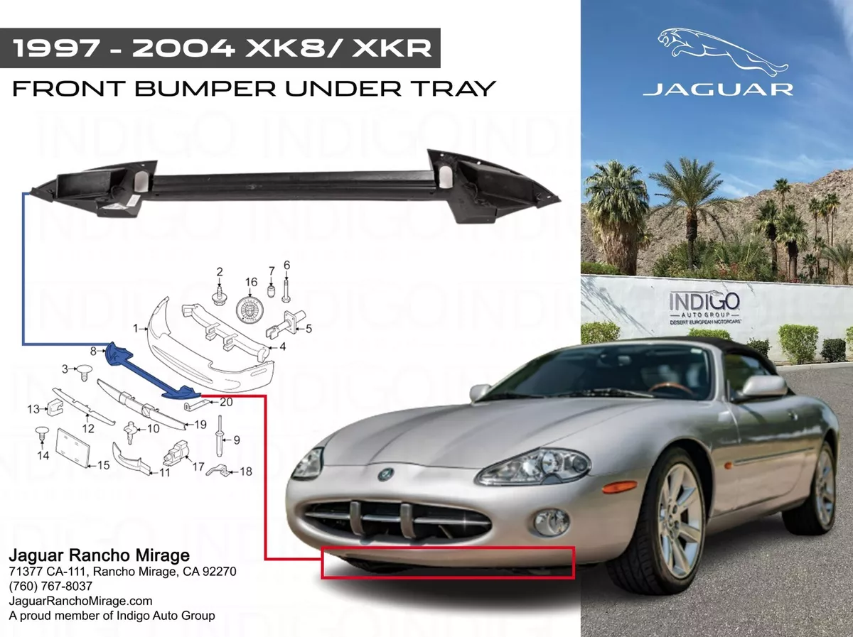 Jaguar xk8 front bumper deals