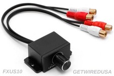 Universal Car Audio Amplifier Bass Boost RCA Level Remote Volume Control Knob US