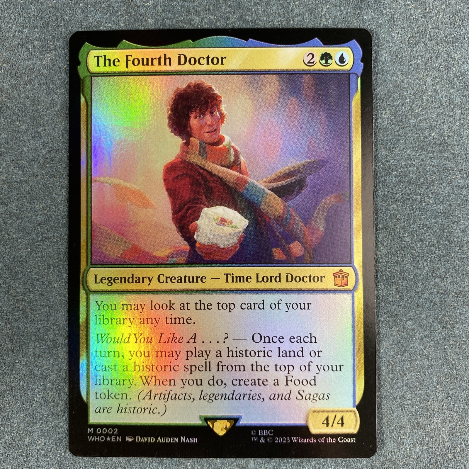 MTG The Fourth Doctor (Foil) [Doctor Who, Near Mint] #2