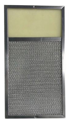 7-5/8'' x 14-1/8'' x 3/8'' Range Hood Lens Grease Mesh Air Filter Factory Filter