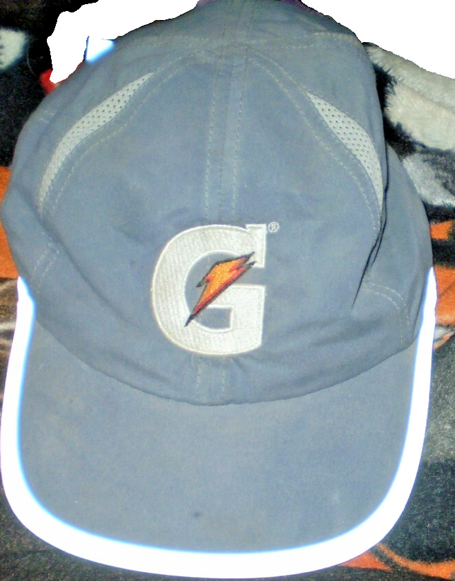 Gatorade Hat Cap Strap Back Gray Performance Gym … - image 7