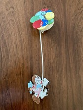 VTG Mobile by Young Designs Painted Wooden Musical Girl Pony Lullaby Song MCM
