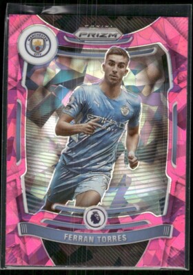 2021-22 Prizm Premier League PINK ICE Ferran Torres #14 (JM)