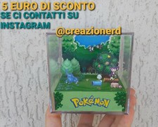 CUBE CUBE DIORAMA BIG PIXEL BOX POKÉMON - habitat! HANDMADE aipom heracross