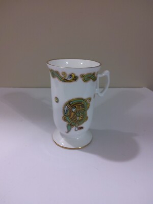  Celtic Illumination Art Book Of Kells Design Cup, Royal Tara,  made In Ireland