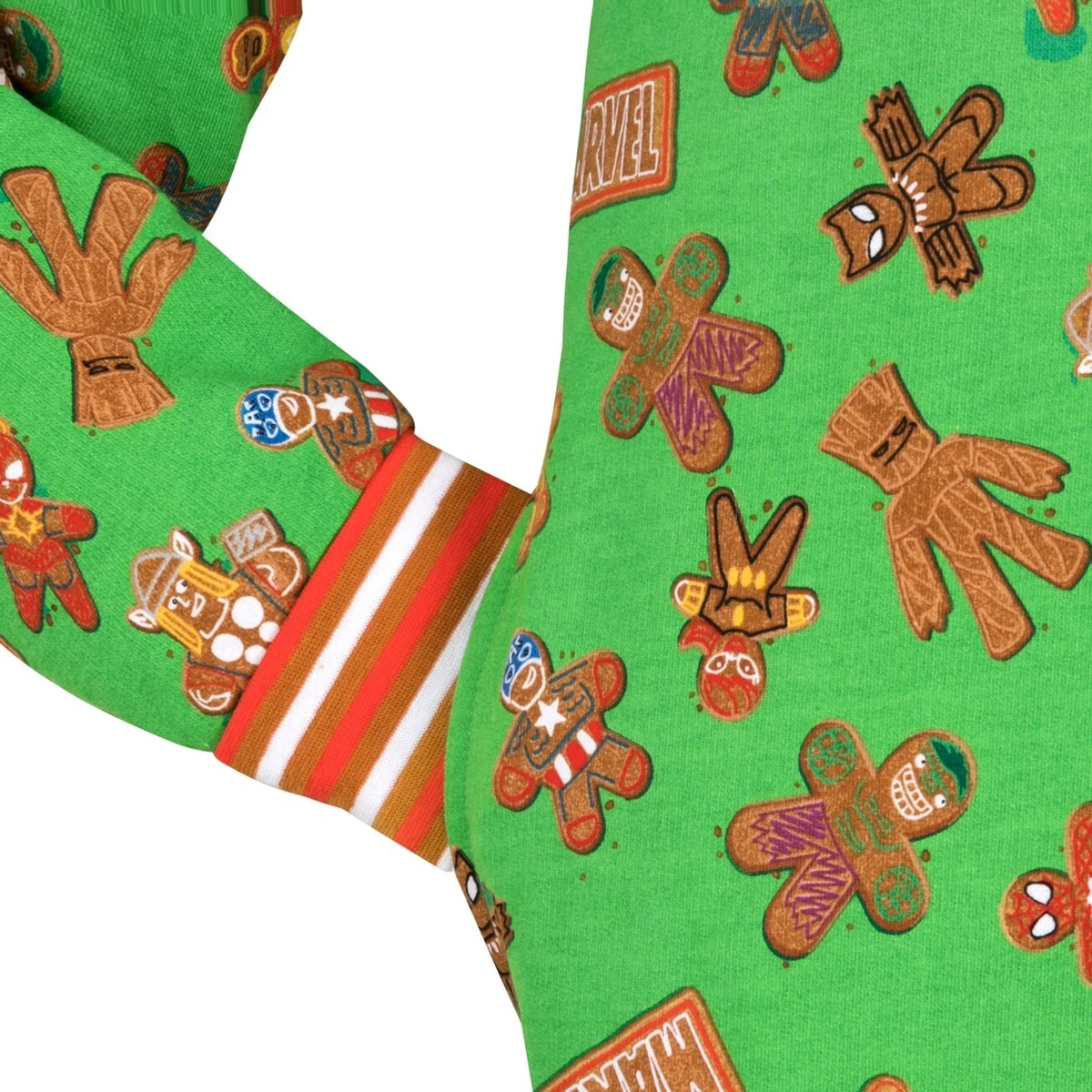 Marvel gingerbread pajamas hot sale