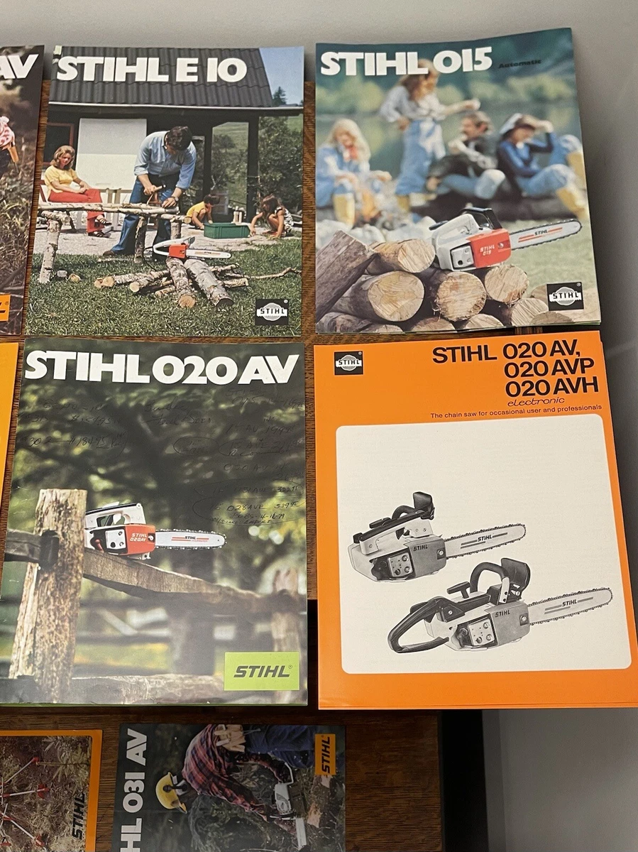 Stihl on sale chainsaw catalog