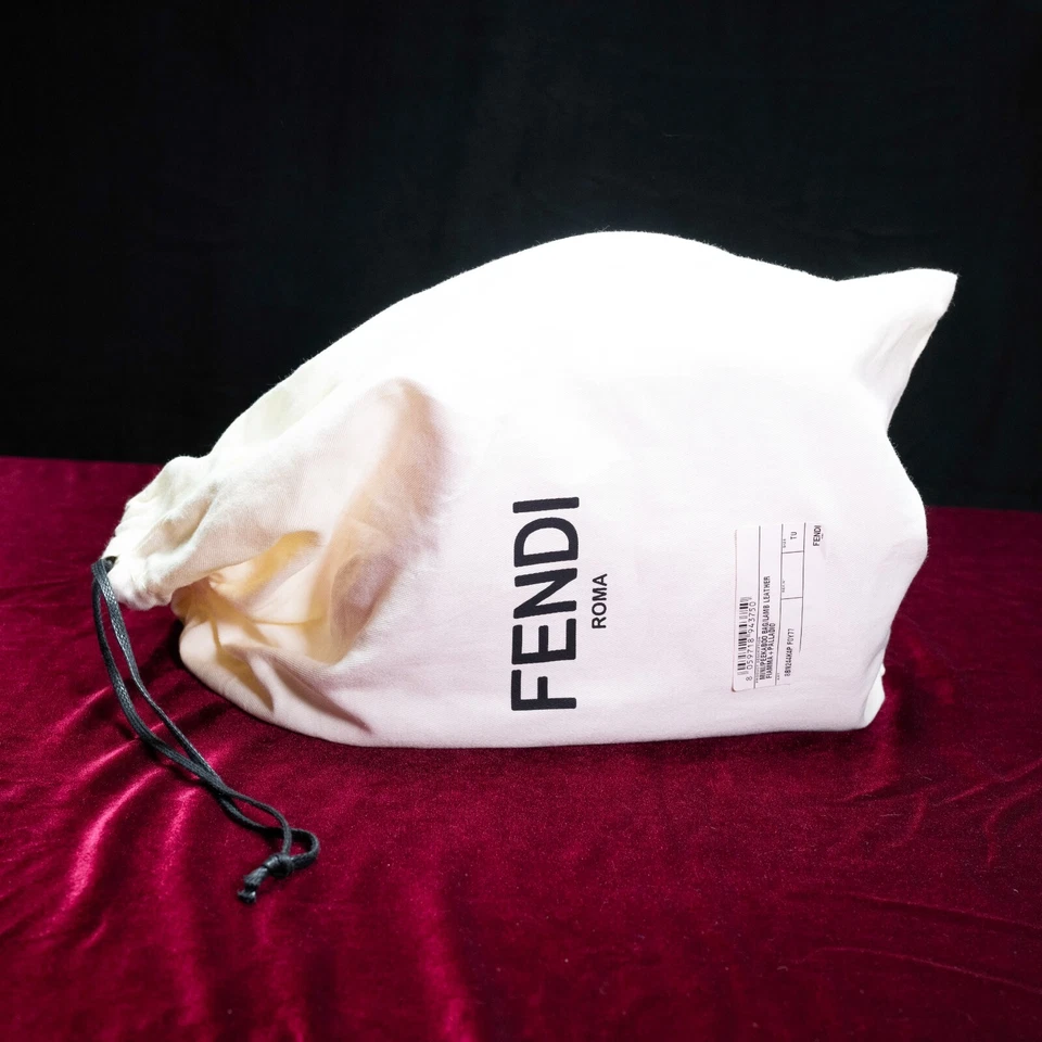 FENDI Red Peekaboo - Mini Bag / Lamb Leather *NEVER USED* MSRP $4900 - Image 4 of 4