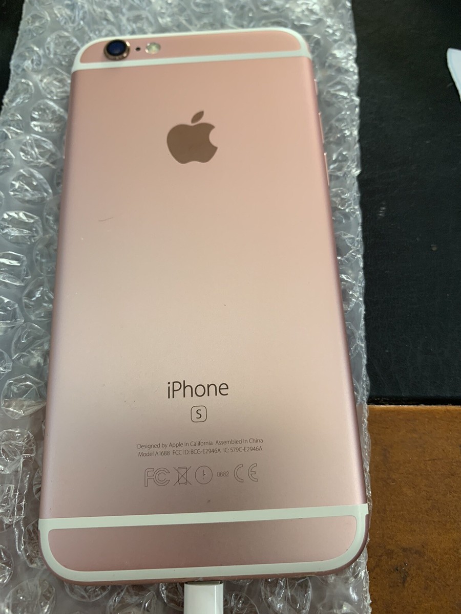 Apple iPhone 6s - 64GB - Rose Gold (Unlocked) A1688 (CDMA + Apple iPhone 6s - 64GB - Rose Gold (Unlocked) A1688 (CDMA +