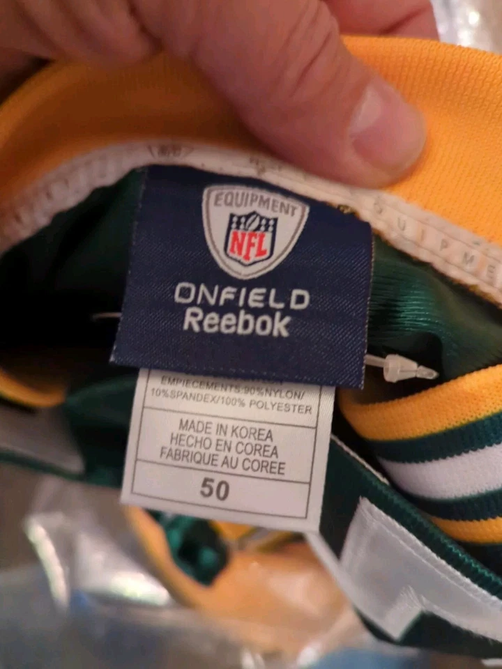 Greg Jenning #85 HAND Signed Auto Green Bay Packers Jersey COA JSA Size 50 - Image 2 of 4