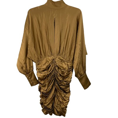 brown retrofete dress Helena Dress – Retrofete main image 0
