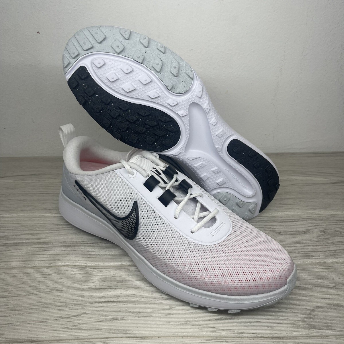NIKE ゴルフ　インフィニティエース　ネクストネイチャー　25cm ホワイト Nike Infinity Ace Next Nature White Golf Men Shoes DX0024