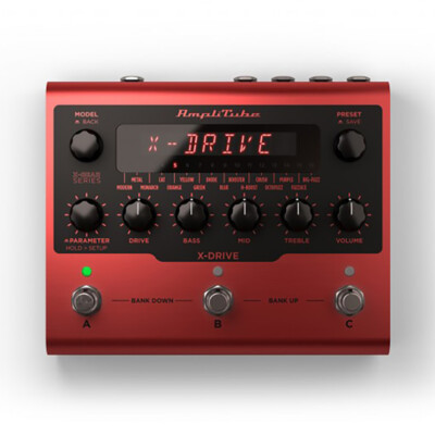 Mint IK Multimedia AmpliTube X-DRIVE Distortion Guitar Effects Pedal