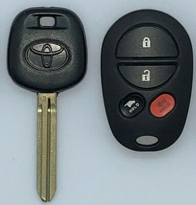 New TOYOTA 2010-2015 G Chip Key + 4 Button Remote GQ43VT20T USA Seller A+++