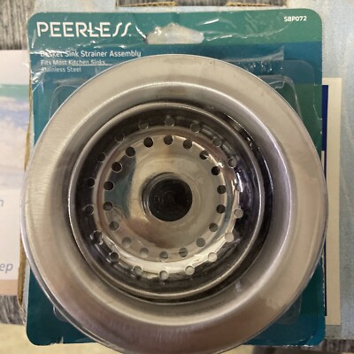 Peerless Deluxe Basket Strainer, SBP072, **NIB**