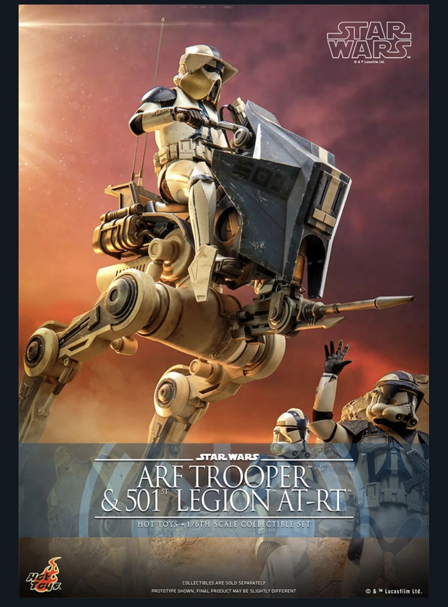 1 6 Hot Toys ARF Trooper and 501st AT RT Presale eBay