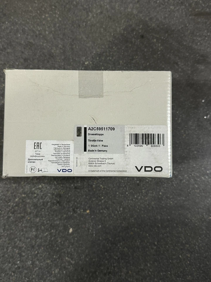 Fuel Injection Throttle Body Assembly A2C59511709 fits 02-08 Mini Cooper 1.6L-L4 - Image 4 of 4