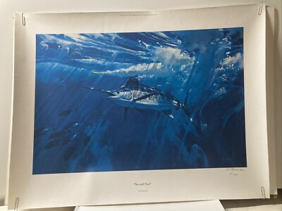 Al Barnes, Second Pass,Excellent Condition L/E Lithograph#186/800 Signed