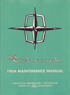 1968-1969 Lincoln Continental Mark III Shop Manual | Detroit Iron