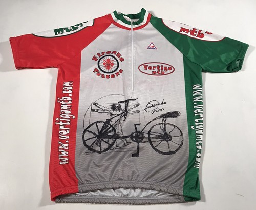 J23 3M Caverni Cycling Jersey Mens Size M/L Multicolor Vertigo Leonardo Da  Vinci | eBay