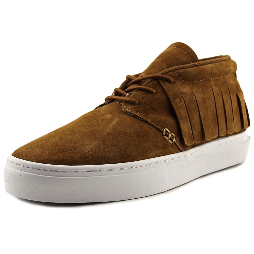Clear Weather One-O-One Brown Suede Sneakers – Men’s 9 – Tribal Stripe Detail Moccasin inspired sneakers from Clearweather - The Manual main image 2