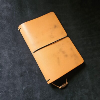 Leder Journal Cover für Moleskine Cahier und Field Notes Notizbuch Taschenformat