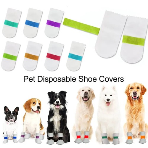 20pcs Elastic Bandage Dog Paw Protection Waterproof Dogs Sock Outdoor