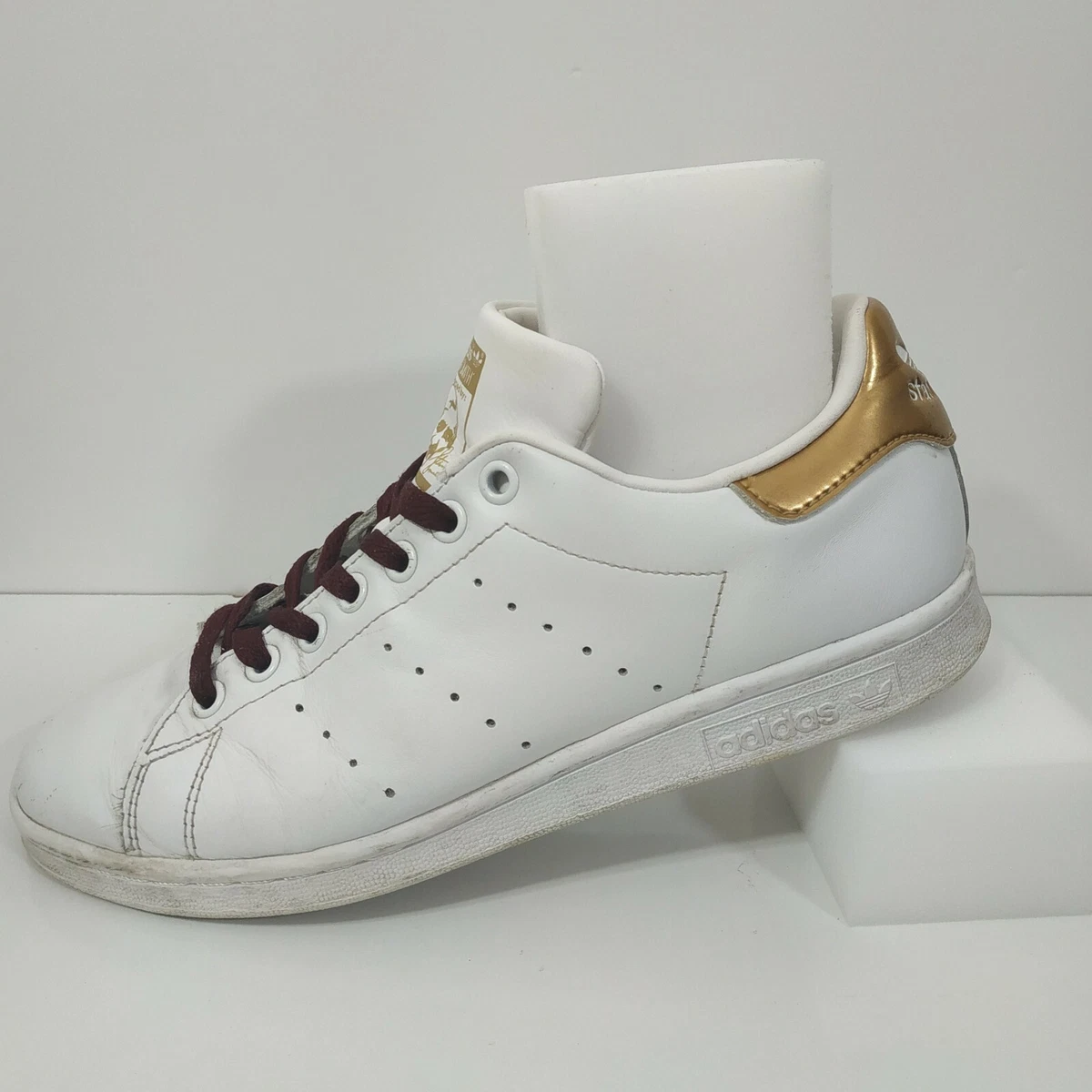 Adidas stan smith women gold sale