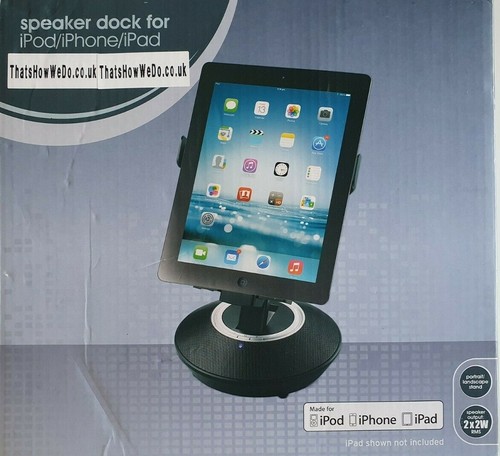 Base altavoces para iPad, iPod y iPhone para hogar, oficina garaje | eBay